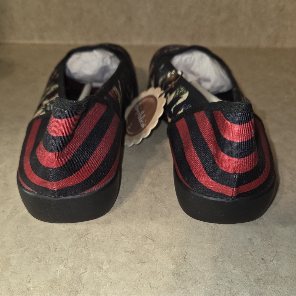 Hot Chocolate Chocolaticas "Freak Show" Women's Flats Sz 11 NIB Alt Tattoo - Picture 5 of 10